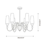 Eldora Brass Chandelier — product view 6