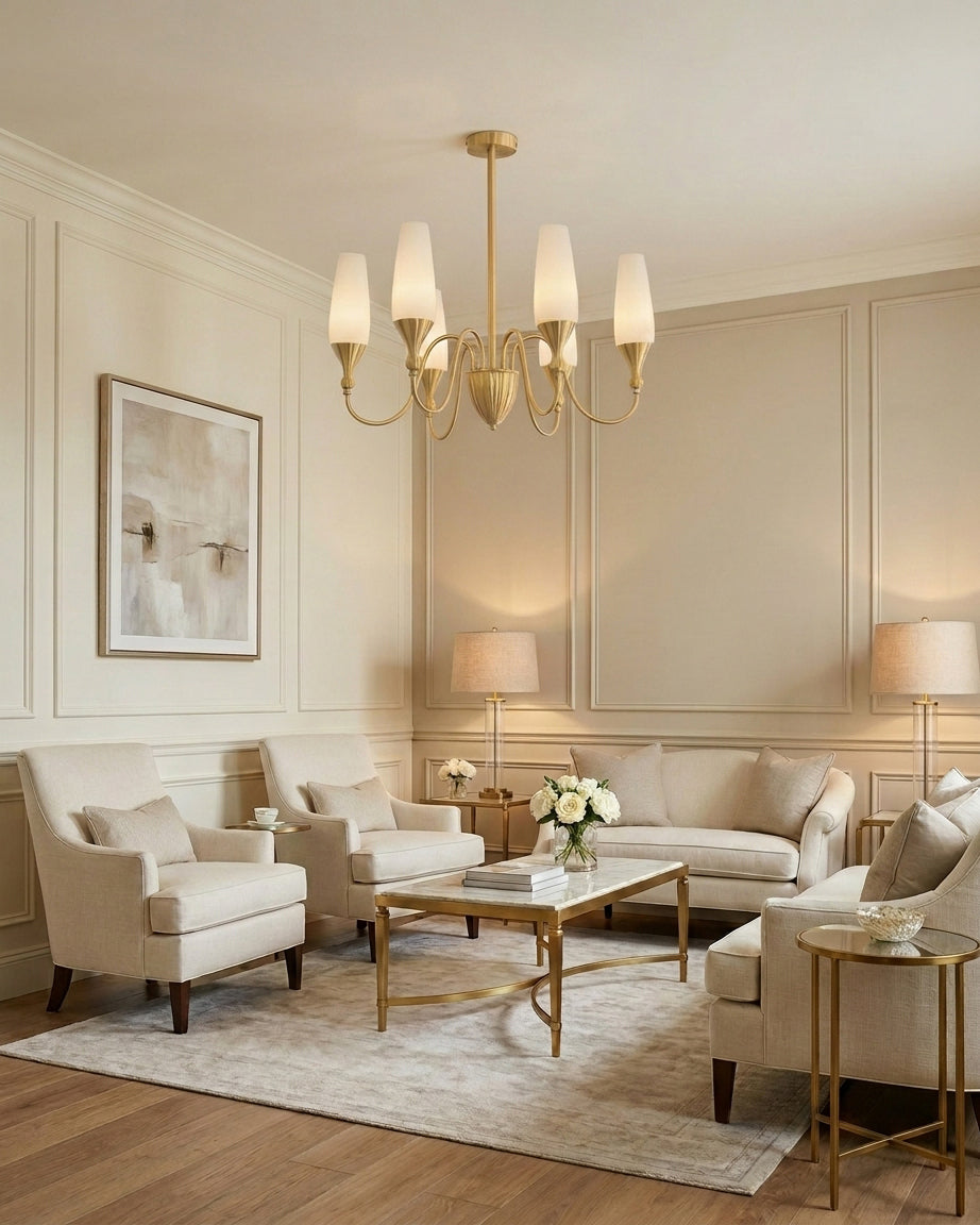 Eldora Brass Chandelier — product view 14