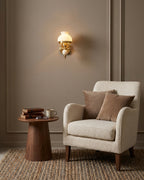 Retro Yuna Alabaster Wall Sconce — product view 8