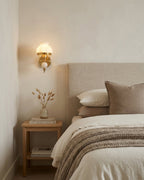 Retro Yuna Alabaster Wall Sconce — product view 9