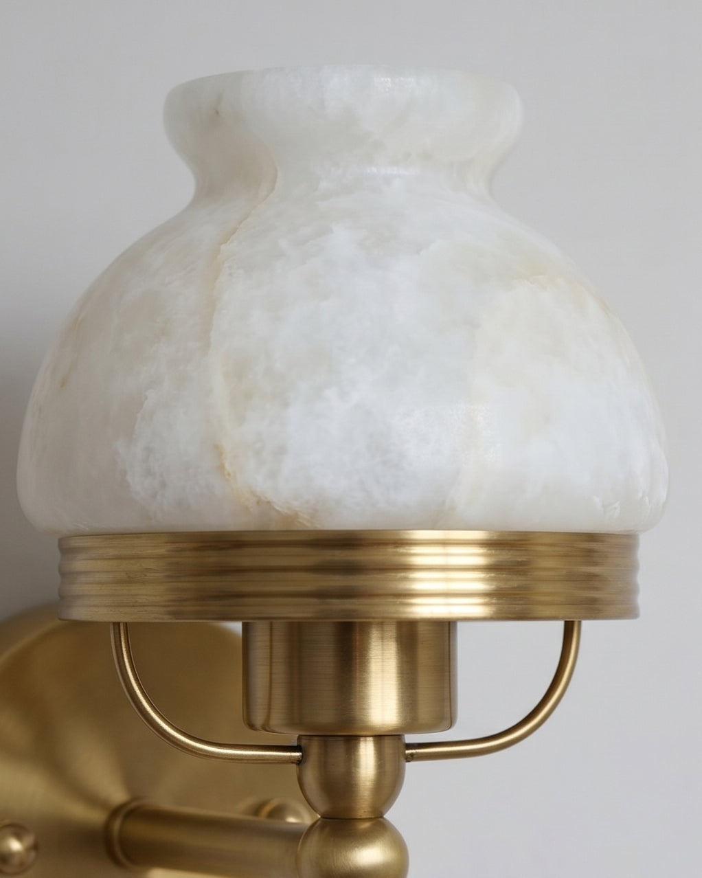 Retro Yuna Alabaster Wall Sconce — product view 13
