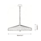 Plivelle Pleated Pendant Light — product view 6