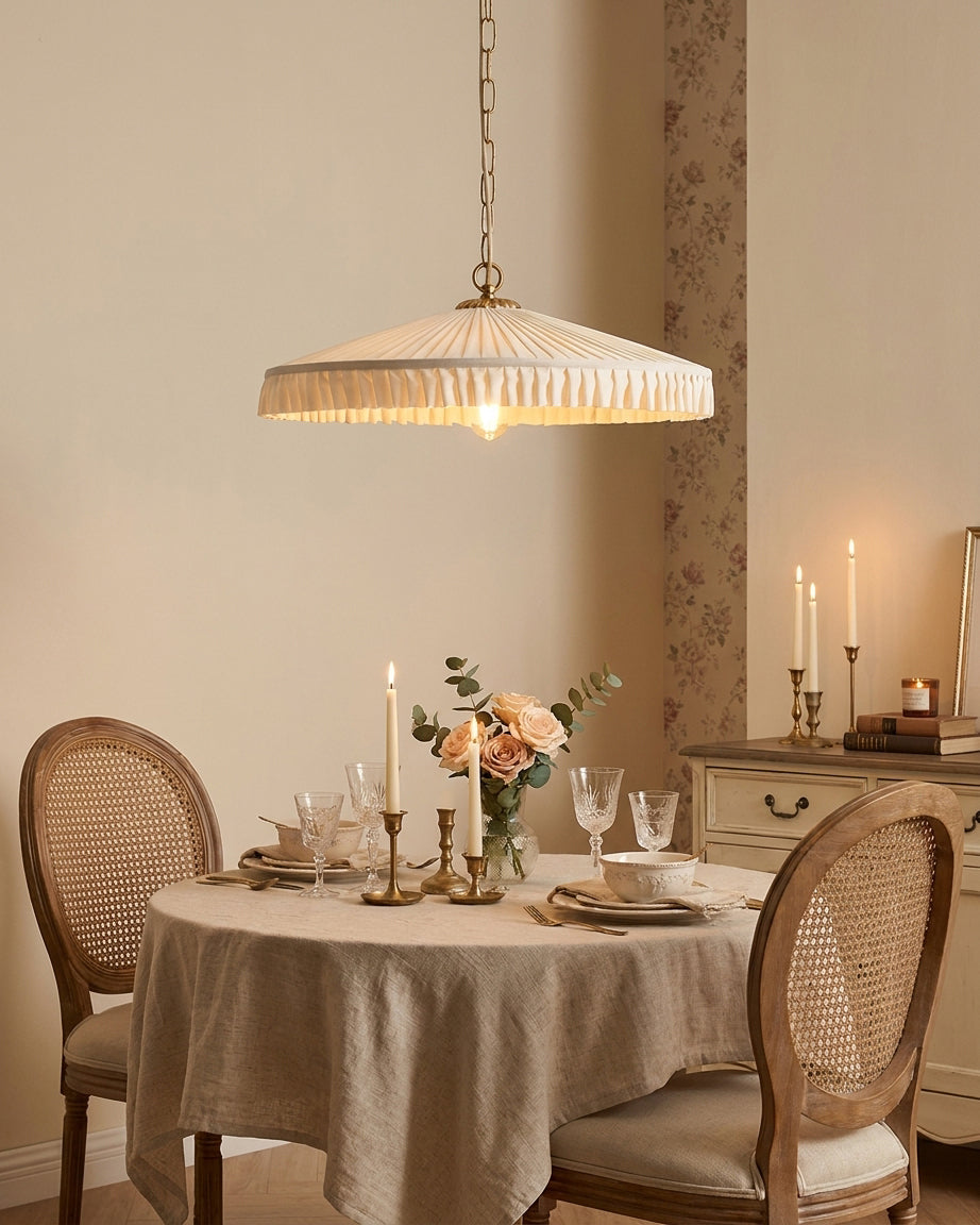 Plivelle Pleated Pendant Light — product view 12