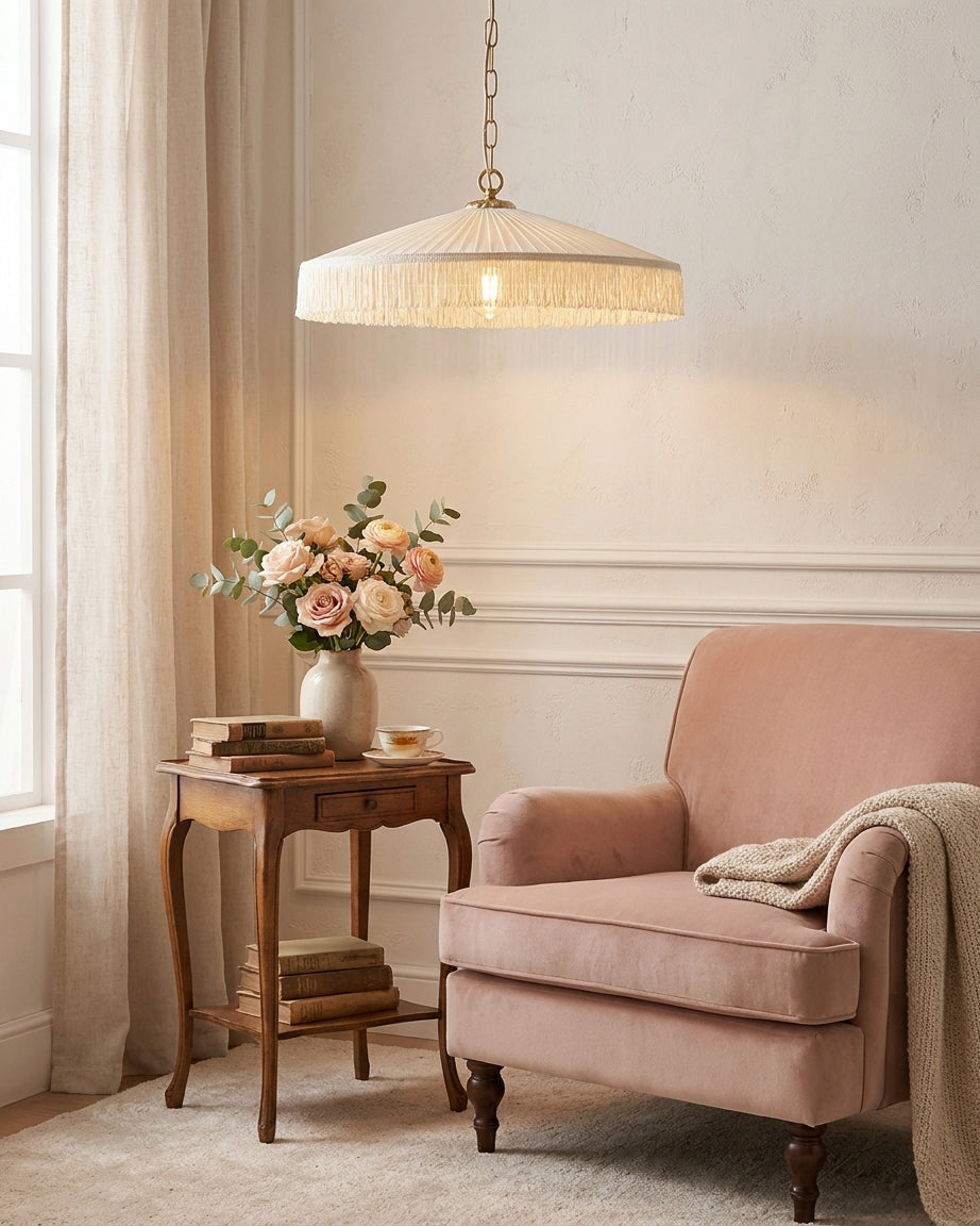 Plivelle Pleated Pendant Light — product view 14