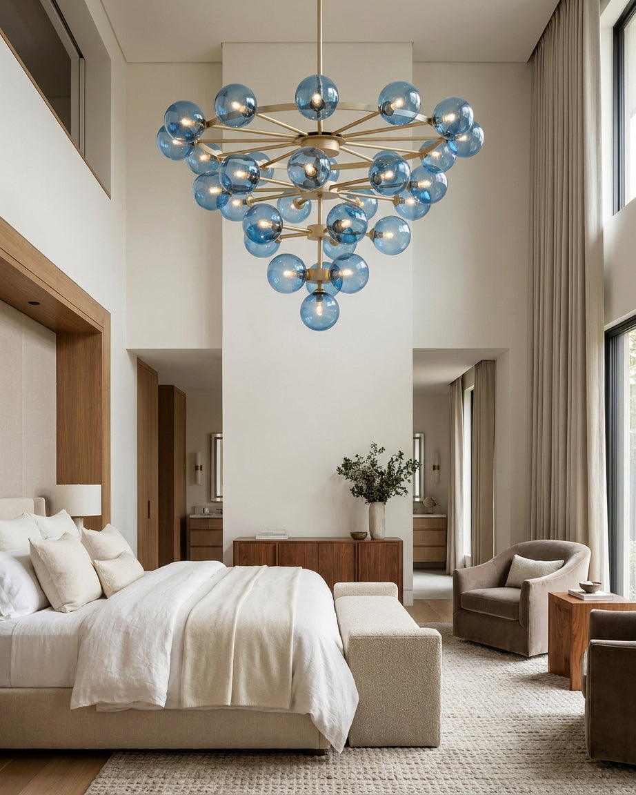 Celestine Bubble Glass Chandelier — product view 6