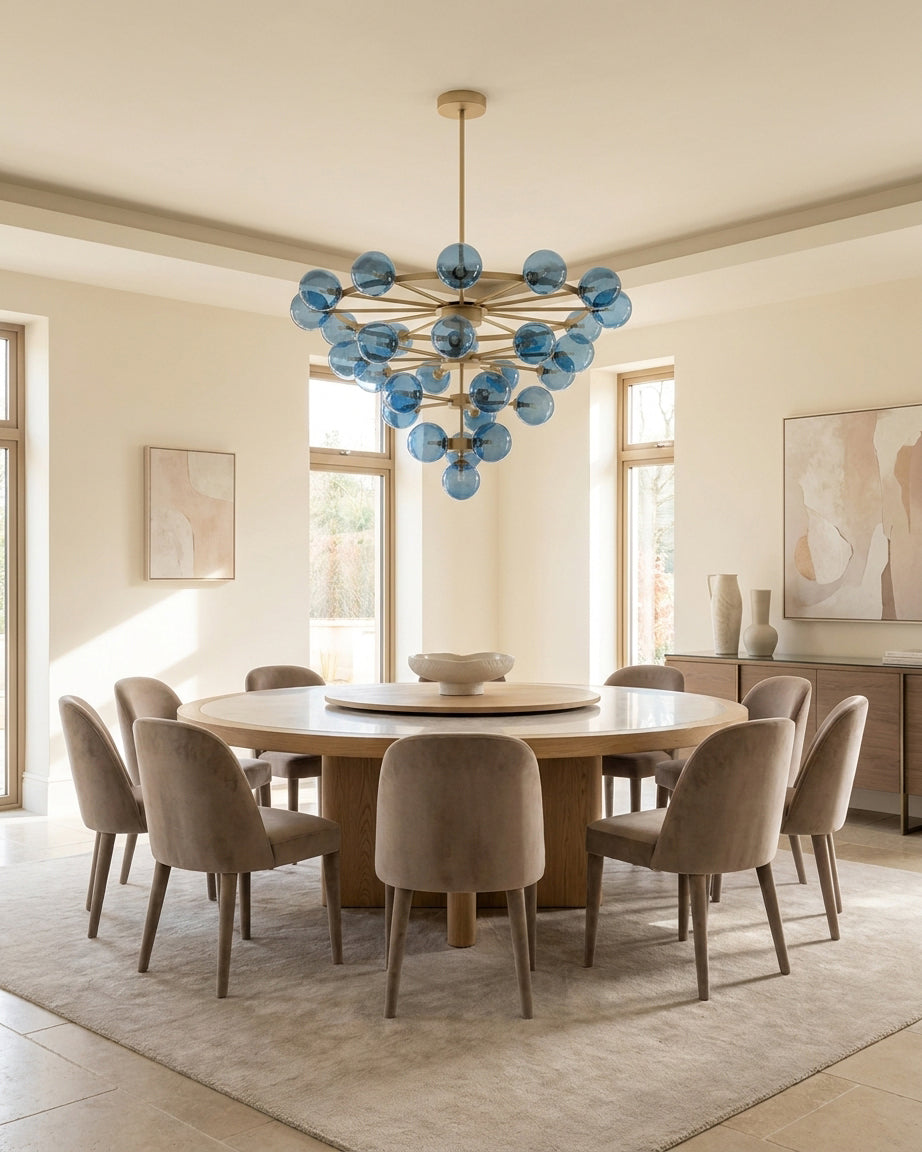 Celestine Bubble Glass Chandelier — product view 8
