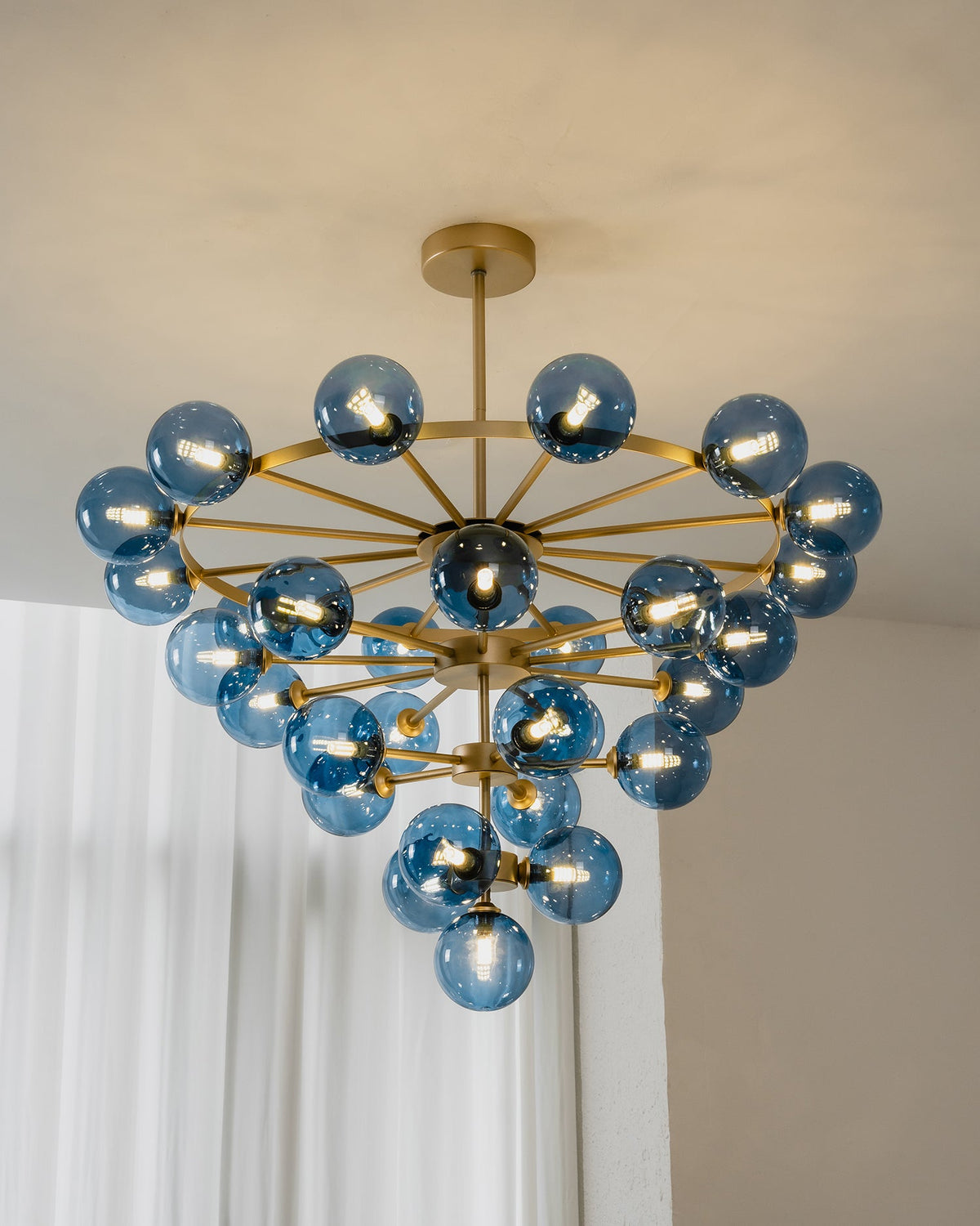 Celestine Bubble Glass Chandelier — product view 12
