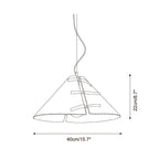 Linette Bow Pendant Light — product view 5
