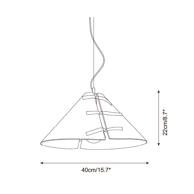 Linette Bow Pendant Light — product view 5