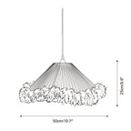 Pluma Fringe Pendant Light — product view 6
