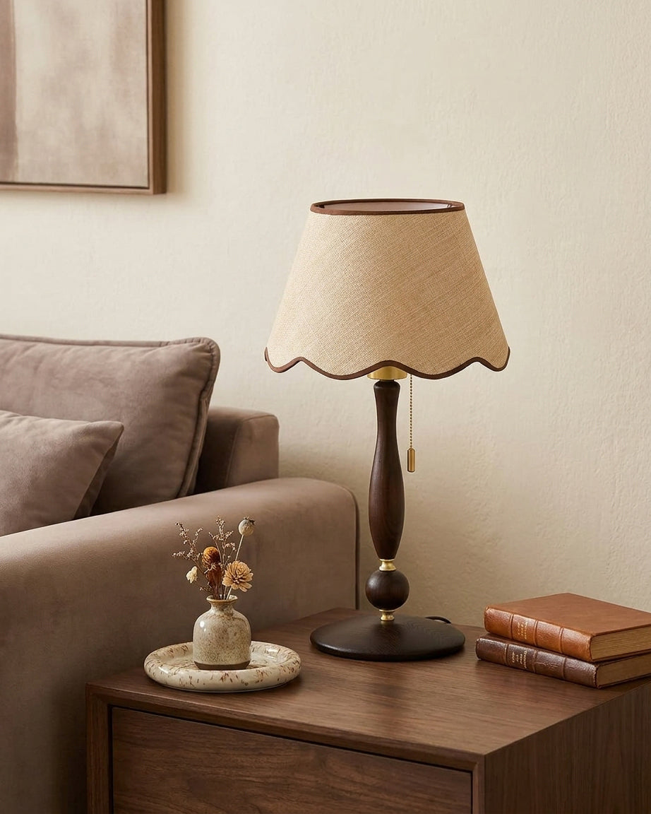 Madera Scallop Table Light — product view 3