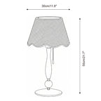 Madera Scallop Table Light — product view 5