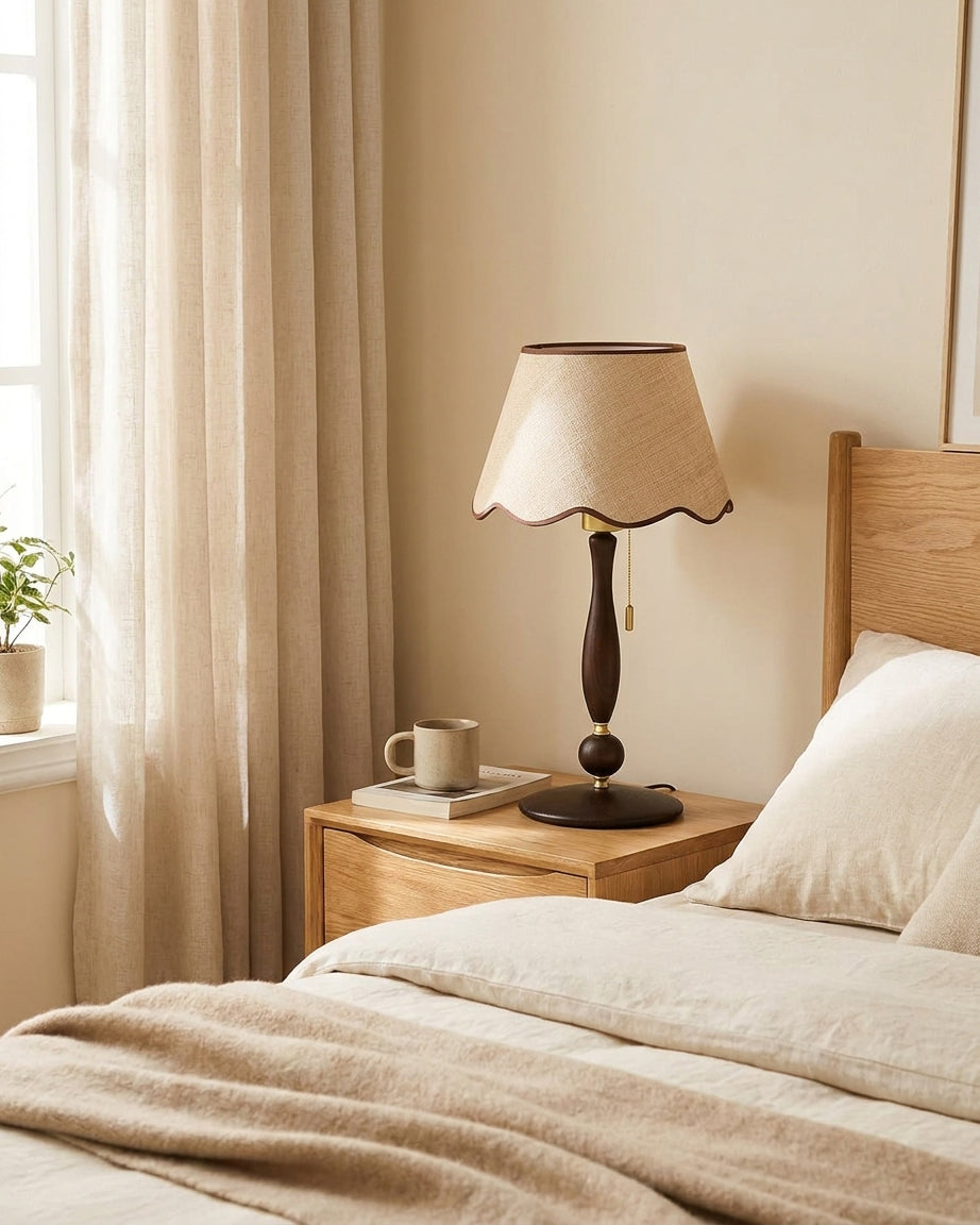 Madera Scallop Table Light — product view 9