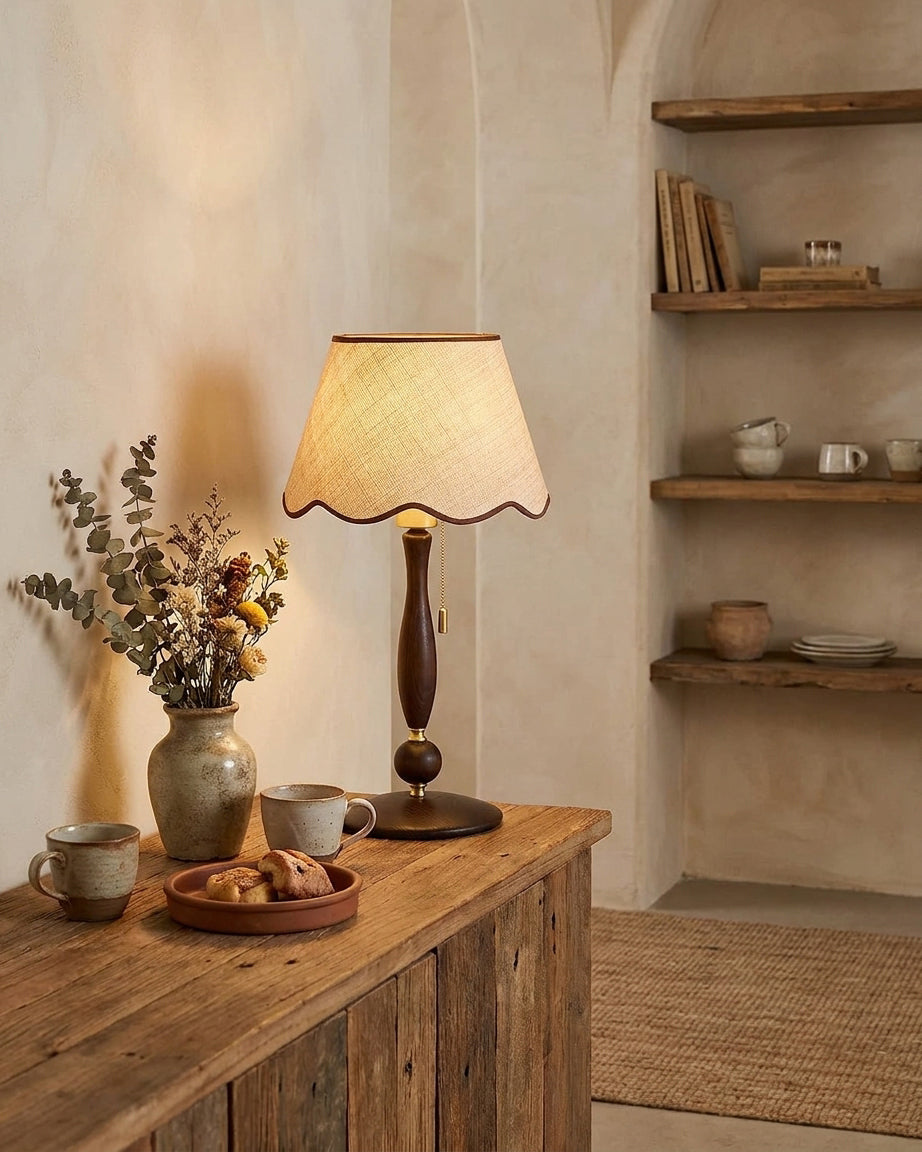 Madera Scallop Table Light — product view 12