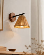 Sorava Rattan Wall Sconce — product view 2