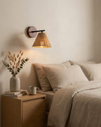 Sorava Rattan Wall Sconce — product view 4