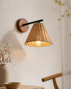 Sorava Rattan Wall Sconce — product view 6