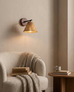 Sorava Rattan Wall Sconce — product view 8