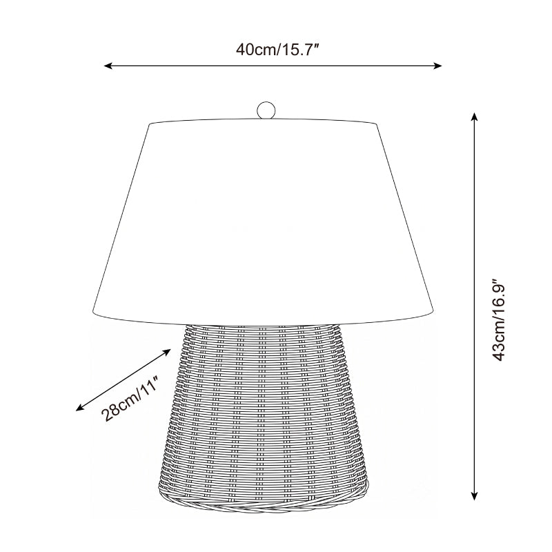 Briora Woven Table Light — product view 5