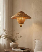 Mavello Rattan Pendant Light — product view 3