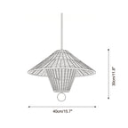 Mavello Rattan Pendant Light — product view 5
