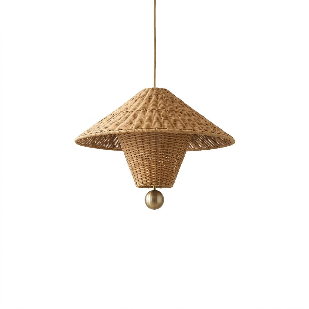Mavello Rattan Pendant Light — product view 10
