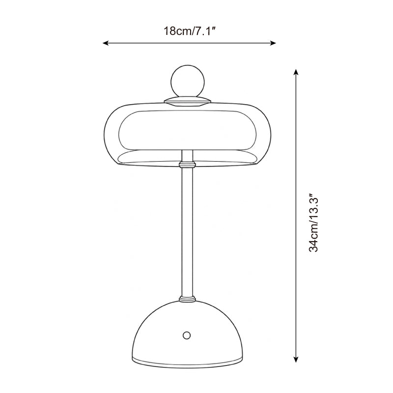 Ormino Disc Table Light — product view 5