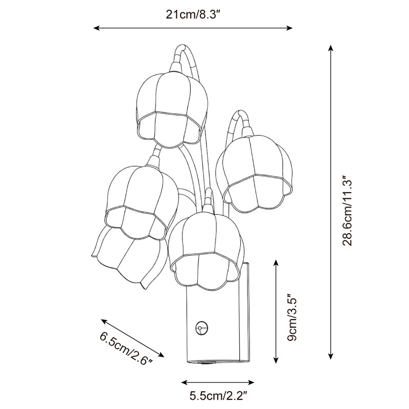 Tulivelle Wall Sconce — product view 5