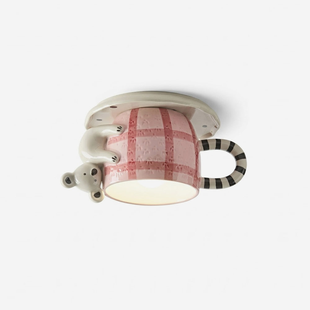 Teddora Mug Semi-Flush Mount — product view 1