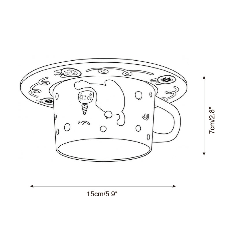 Teddora Mug Semi-Flush Mount — product view 6