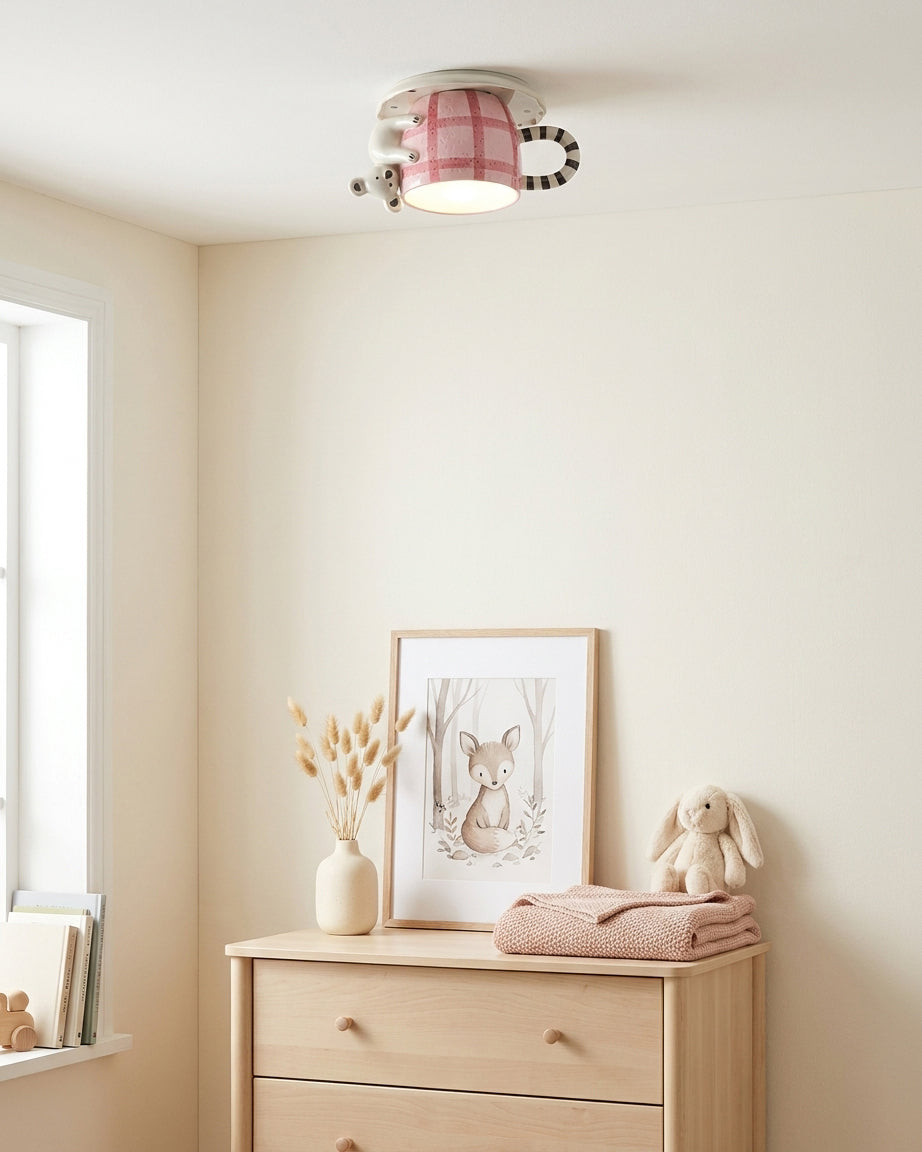 Teddora Mug Semi-Flush Mount — product view 8