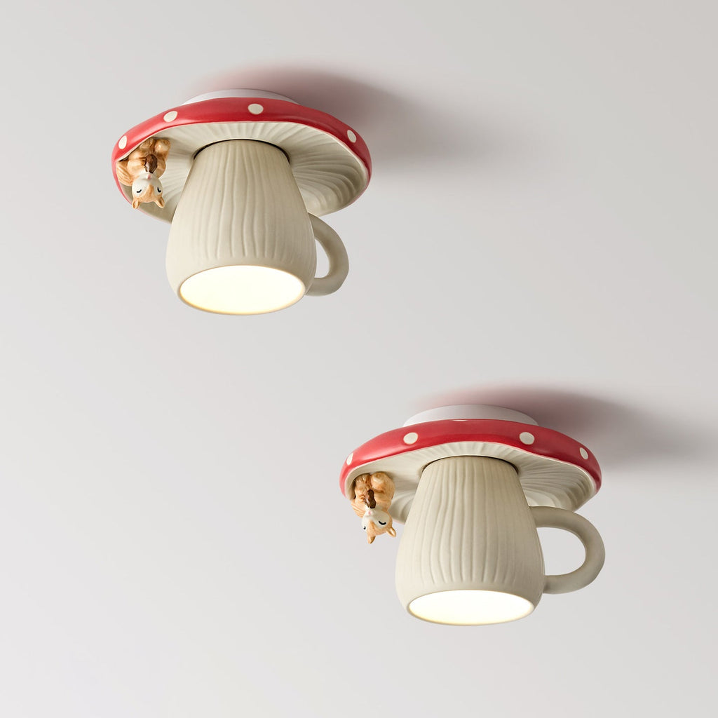Teddora Mug Semi-Flush Mount — product view 18
