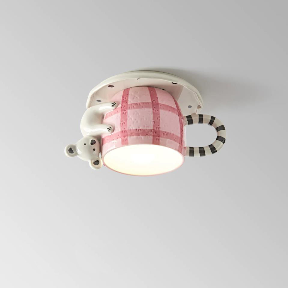 Teddora Mug Semi-Flush Mount — product view 24
