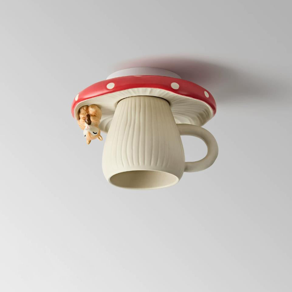 Teddora Mug Semi-Flush Mount — product view 27