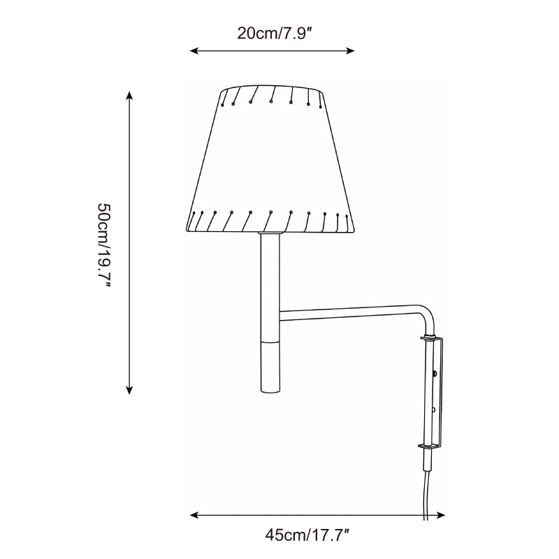Brenna Swing Wall Sconce — product view 5