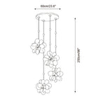 Florielle Cascade Chandelier — product view 5
