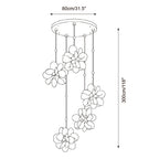 Florielle Cascade Chandelier — product view 6