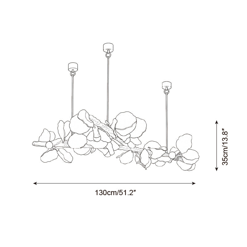 Liria Linear Chandelier — product view 7