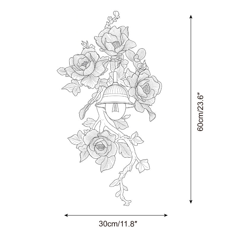 Elysia Bloom Wall Sconce — product view 5