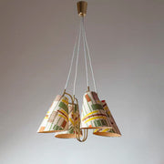 Brass & Multicolor Pattern