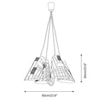 Kalevia Pattern Chandelier — product view 5