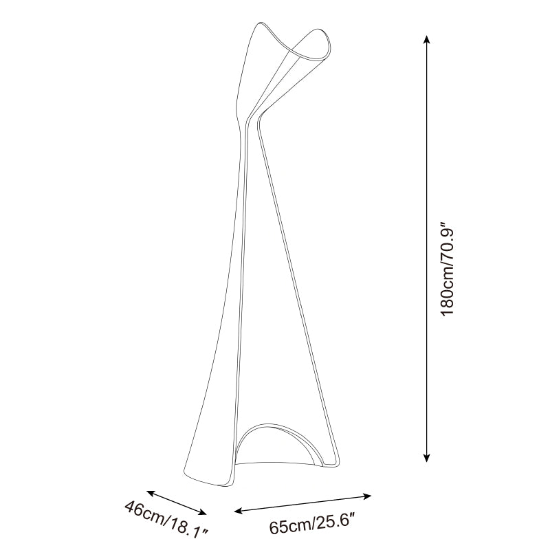 Marova Sculpture Floor Light — product view 5