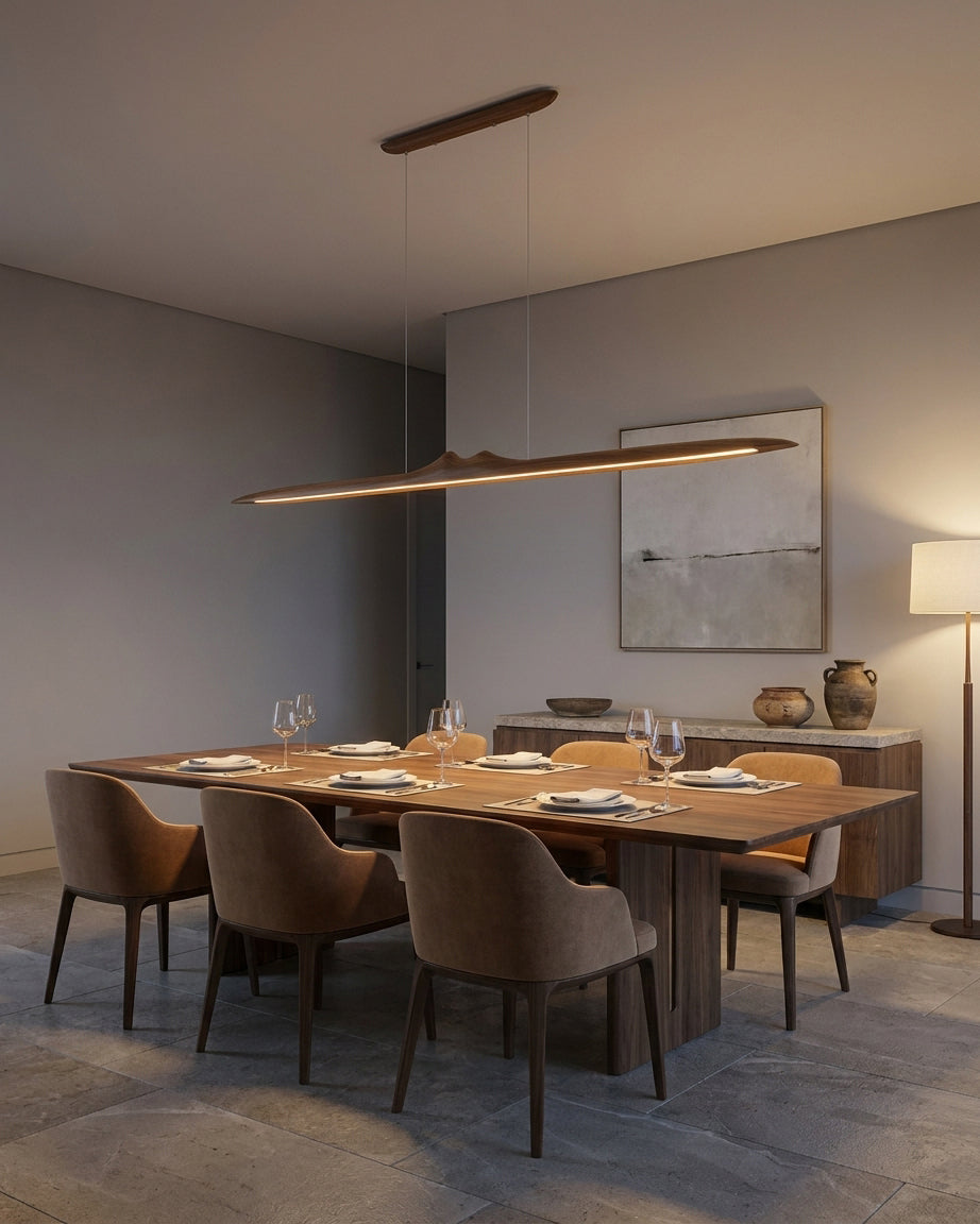 Caldera Beam Chandelier — product view 2