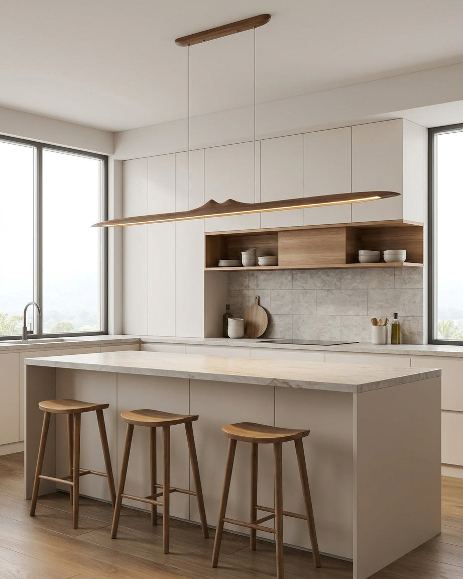 Caldera Beam Chandelier — product view 3