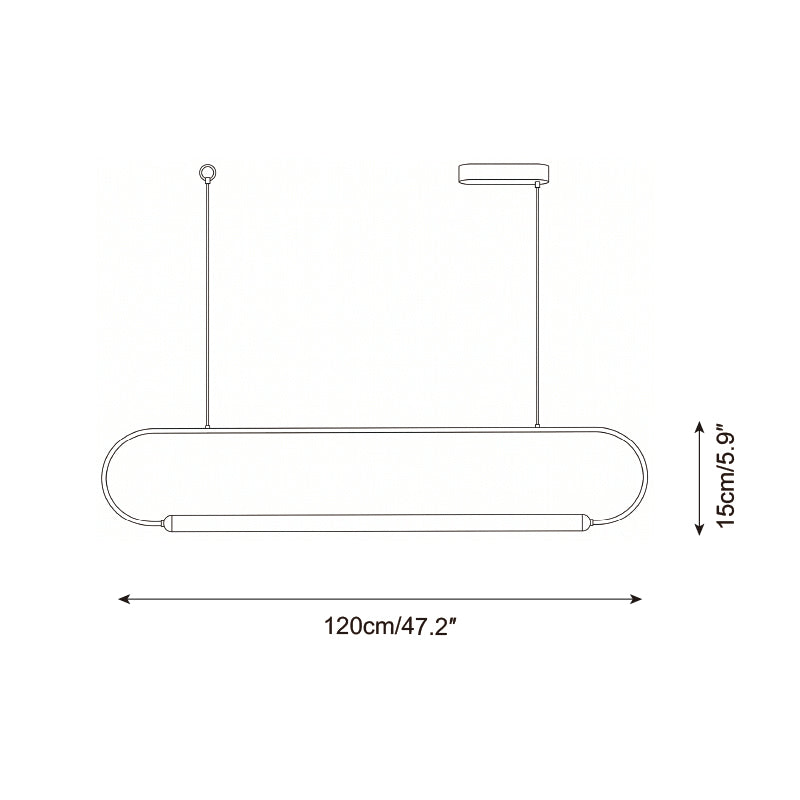 Bravon Loop Chandelier — product view 5