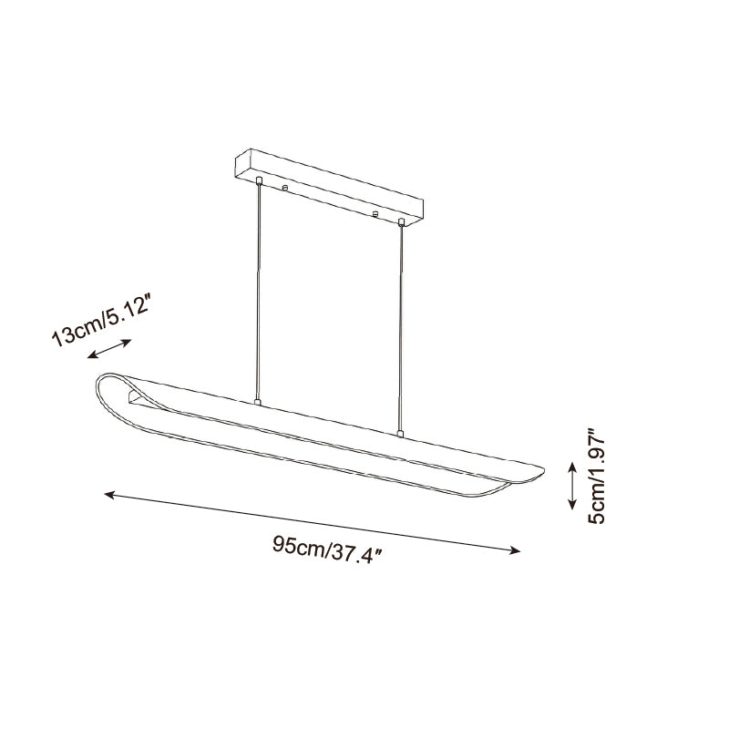 Arvion Flow Chandelier — product view 5