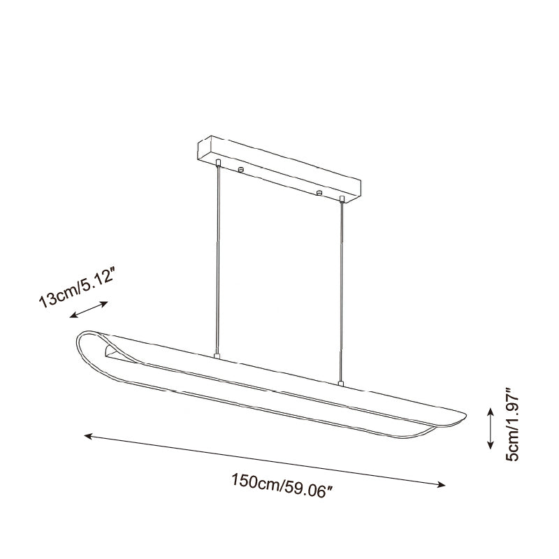 Arvion Flow Chandelier — product view 7