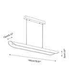 Arvion Flow Chandelier — product view 8