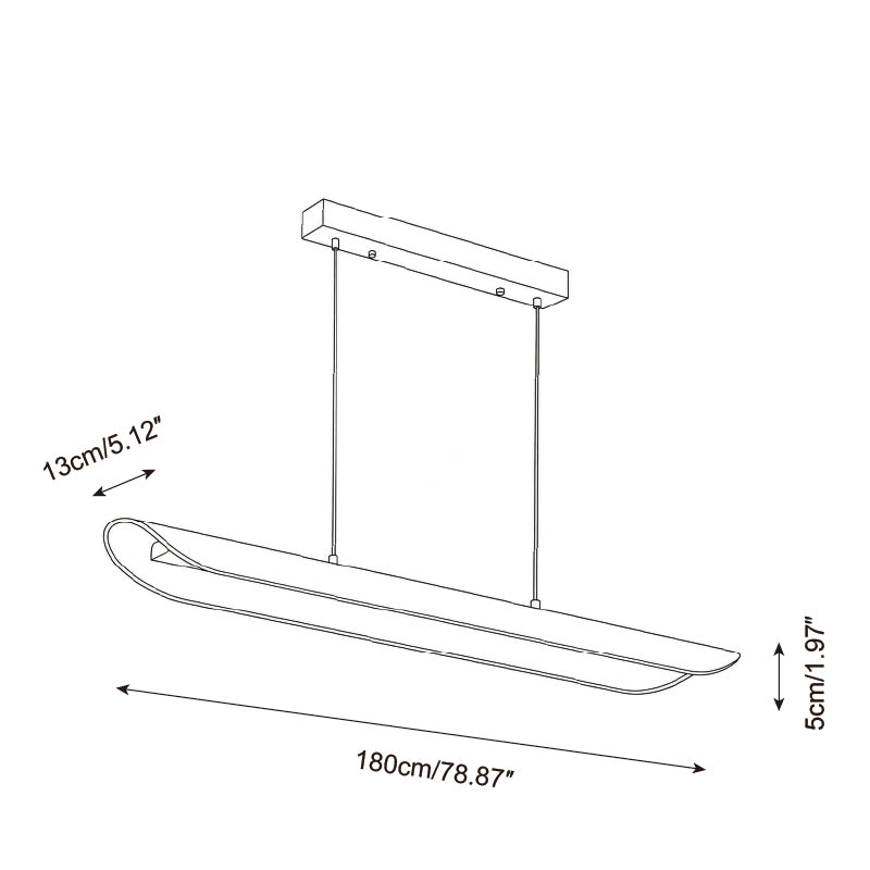 Arvion Flow Chandelier — product view 8