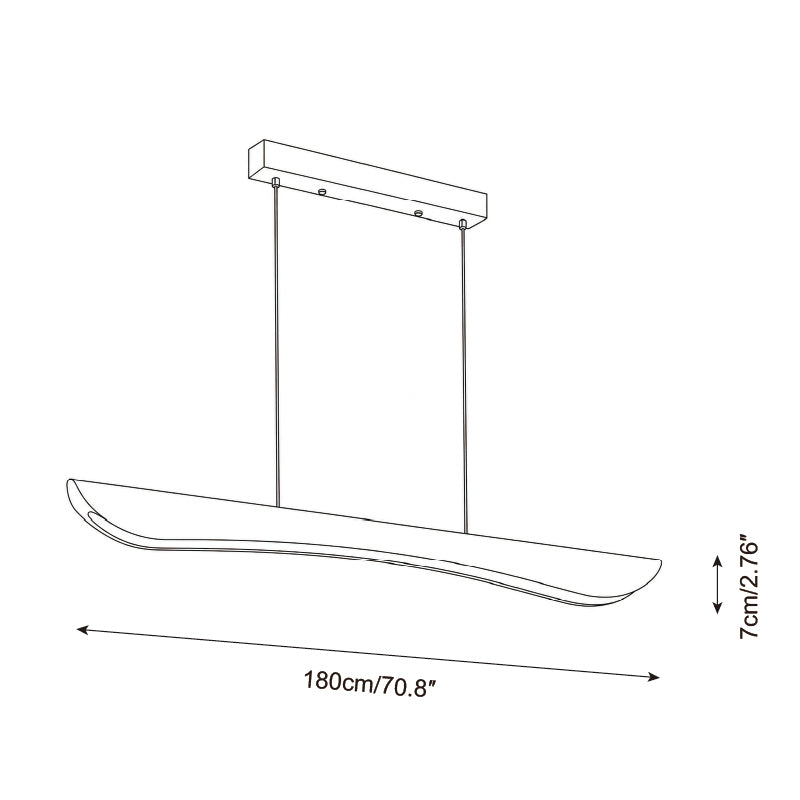 Elyndor Arc Chandelier — product view 8